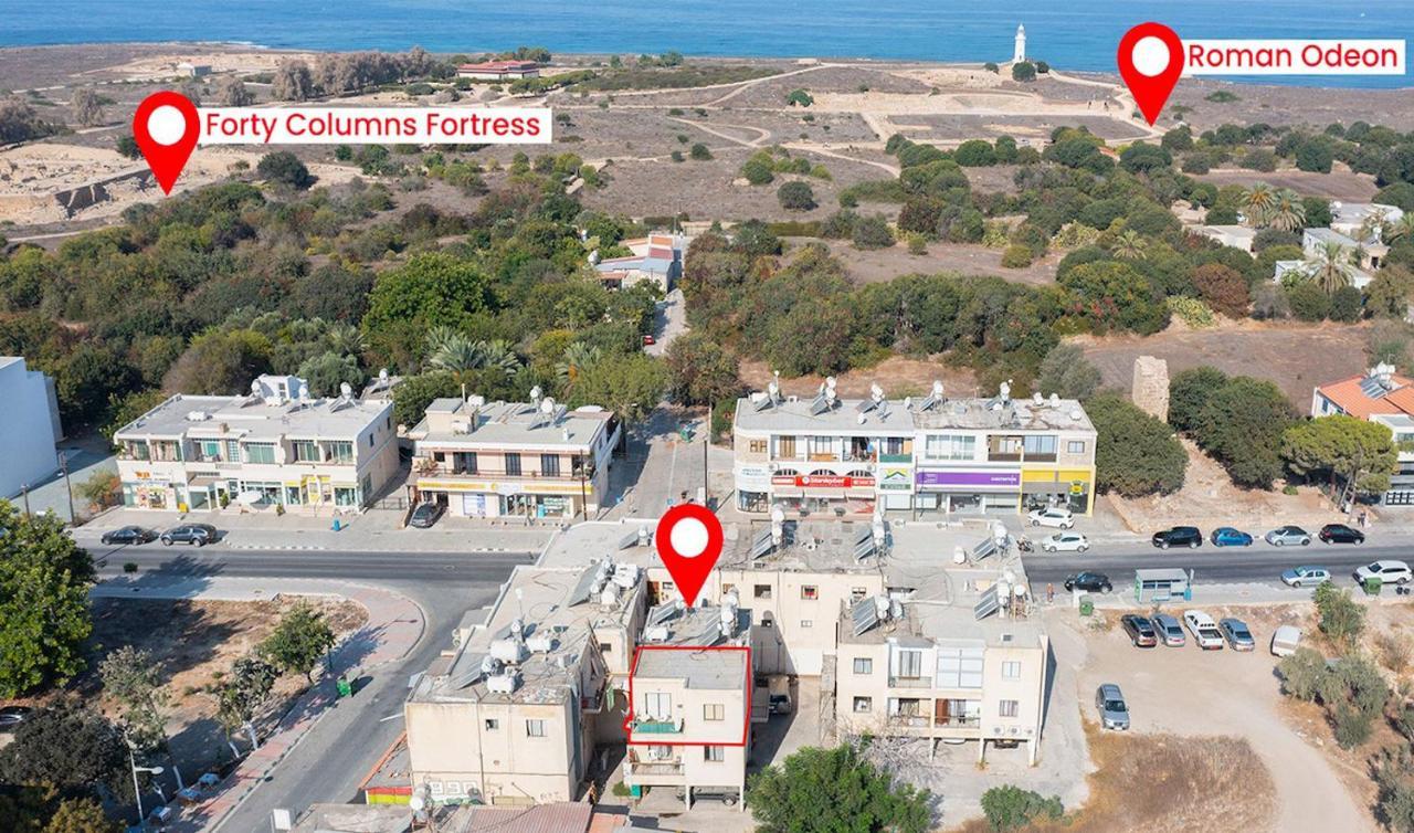 Lovely Ap In The Center Of Kato Paphos Exterior photo